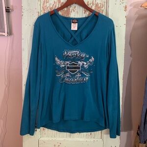 Women’s Harley Davidson Tombstone AZ long sleeve top